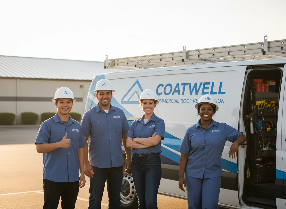 Commercial roof coating company in Porter, TX